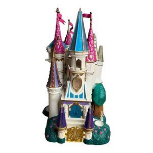 VTG 1998 Polly Pocket Disney Trendmasters Castle Disney Beauty & Beast For Parts